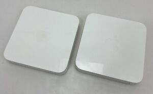 Lot of 2 Apple A1408 AirPort Extreme Base Station Wireless Router Untested