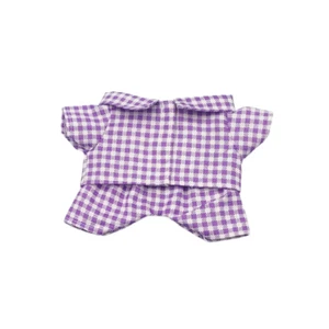 20CM Doll Clothes Fashion Striped Pajama Set Cotton Tops Shirt Pants for Idol Do - Picture 1 of 12