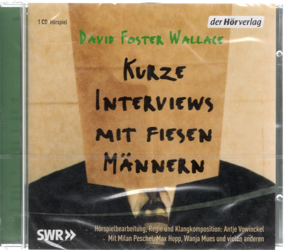 Short Interviews With Nasty Men Audio CD Audiobook New & Sealed - image 1 of 2