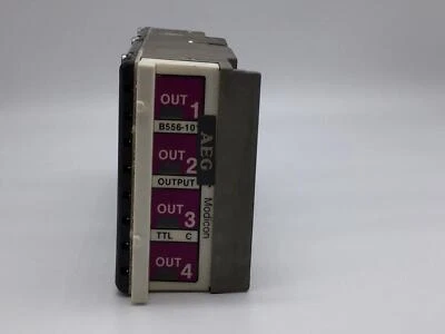 GOULD MODICON AS-B556-101 I/O OUTPUT MODULE 5V TTL, SERIES 984  - Image 1 of 4