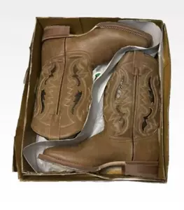 Laredo Men's Rustic Rancher Stockman Boots Size 10.5 - Picture 1 of 9