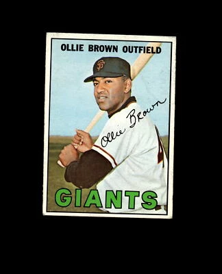1967 Topps 83 Ollie Brown VG #D1,365433 - Image 1 of 2