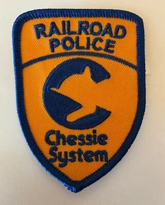 Patch- Vintage Chessie System Railroad Police (C&O, B&O) #22378 -NEW- Free Ship - Picture 1 of 1