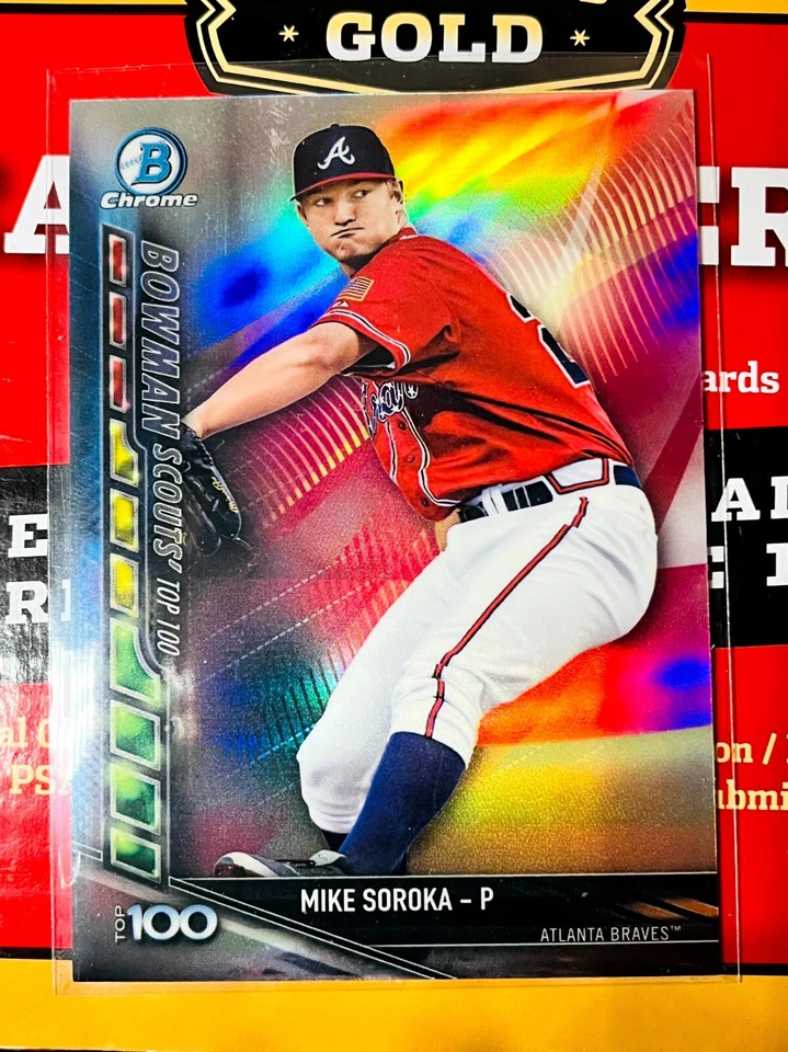2017 Bowman Mike Soroka #BSU-MS V955 - Image 1 of 2