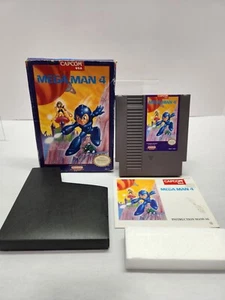 NES Mega Man 4 - Nintendo Entertainment System - complete in box CIB - Picture 1 of 14