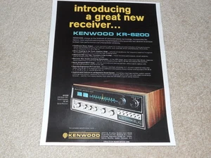 Kenwood Ad, 1973, KR-6200, Features, Specs, Info, 1 page - Picture 1 of 1