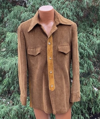 A Robert Lewis Idea 1960-70’s Vintage Pana Disco Hippy Abrigo Chaqueta Talla 42 Foto 1 de 4