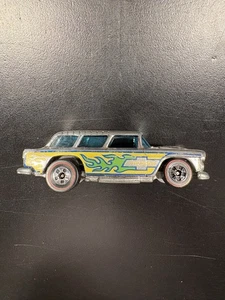 Clean! Redline Hotwheels Chrome 1977 Alive 55  Flying Colors #6968 Hong Kong  - Picture 1 of 8