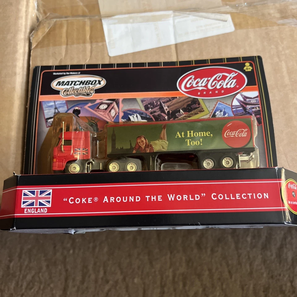 Matchbox Coca Cola Semi Articulated Trailer Gemany Around The World Collection - Image 1 of 1