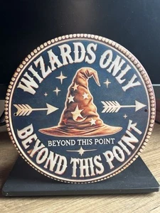 Harry Potter Inspired Metal Wall Sign - Picture 1 of 4