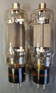 Cetron 572b Valves / Tubes Pair Made in USA - FREE Shipping to Mainland UK - Picture 1 of 1