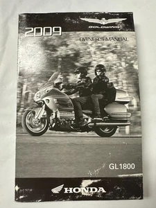 2009 HONDA GL1800 GOLDWING OWNER'S MANUAL - Bild 1 von 6