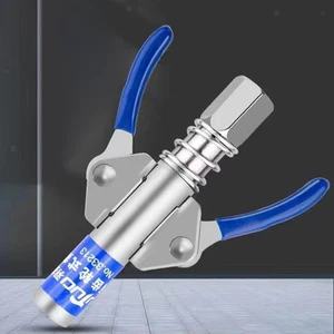 Greases Nozzle Coupler Quick to Lock and Release Double Handle - Picture 1 of 7
