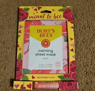 Juego dúo de mascarilla y bálsamo labial calmante Burt's Bees Foto 1 de 3