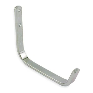 GRAINGER APPROVED 4PB76 Storage Hook, Silver, Steel, 5 in D, PK2 4PB76 - Picture 1 of 1
