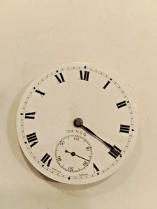 Denco Pocket Watch movement Swiss working 42.7mm diameter s/n 50786 - Picture 1 of 12
