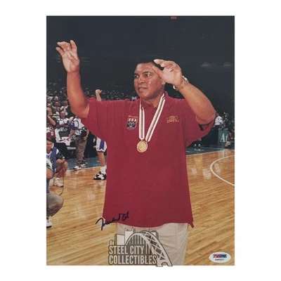 Muhammad Ali Autographed 9x12 Olympic Team Photo - PSA/DNA LOA - Image 1 of 3