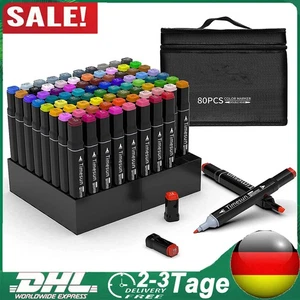 80 Farbige Graffiti Sketch Stift Fettige Mark Farben Marker Metallic Marker Pens - Bild 1 von 23