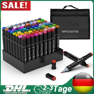 80 Farbige Graffiti Sketch Stift Fettige Mark Farben Marker Metallic Marker Pens - Bild 1 von 4