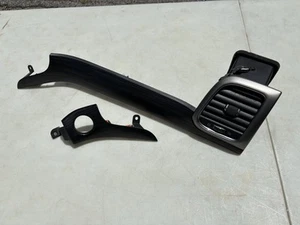 2011-2013 Jeep Grand Cherokee Front Dash Air Vent Trim Bezel Black Wood - Picture 1 of 9