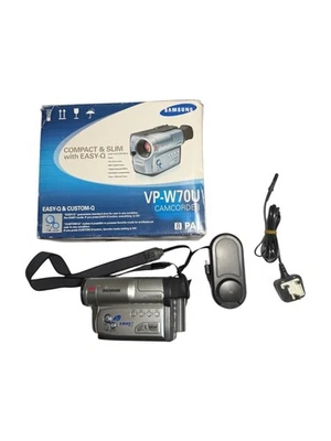 SAMSUNG VP-W70 CAMCORDER HI-8 ANALOGUE VIDEO TAPE 8MM VIDEO-8 | No Battery  - Image 1 of 4
