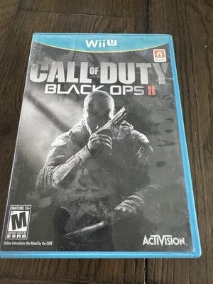 Nintendo Wii Call of Duty Black Ops II con estuche y manual. Probado y funciona Foto 1 de 3