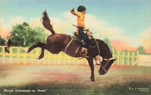 Margie Greenough su ""Boxer"" PC vintage non pubblicato - Foto 1 di 2