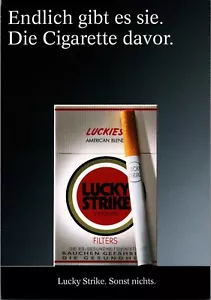 Lucky Strike Zigaretten Werbepostkarte BS22 - Bild 1 von 2