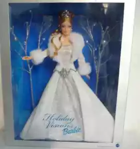 Barbie Holiday Visions Winter Fantasy African American Doll 1st Edition C0166 - Picture 1 of 4