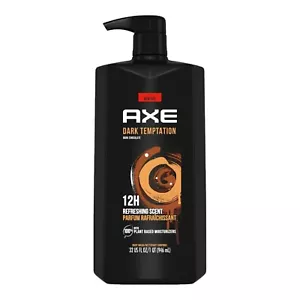 Axe Dark Temptation Body Wash for Men Dark Chocolate, 32 oz. - Picture 1 of 2