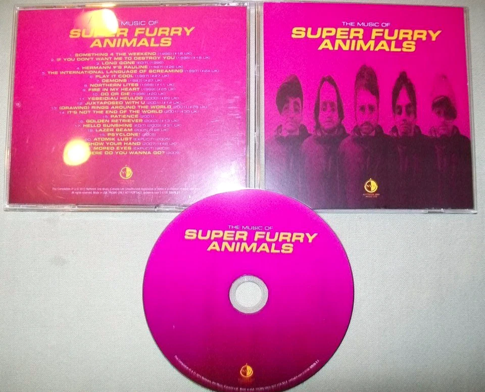 Super Furry Animals    **PROMO CD**      The Music of Super Furry Animals - Image 1 of 1