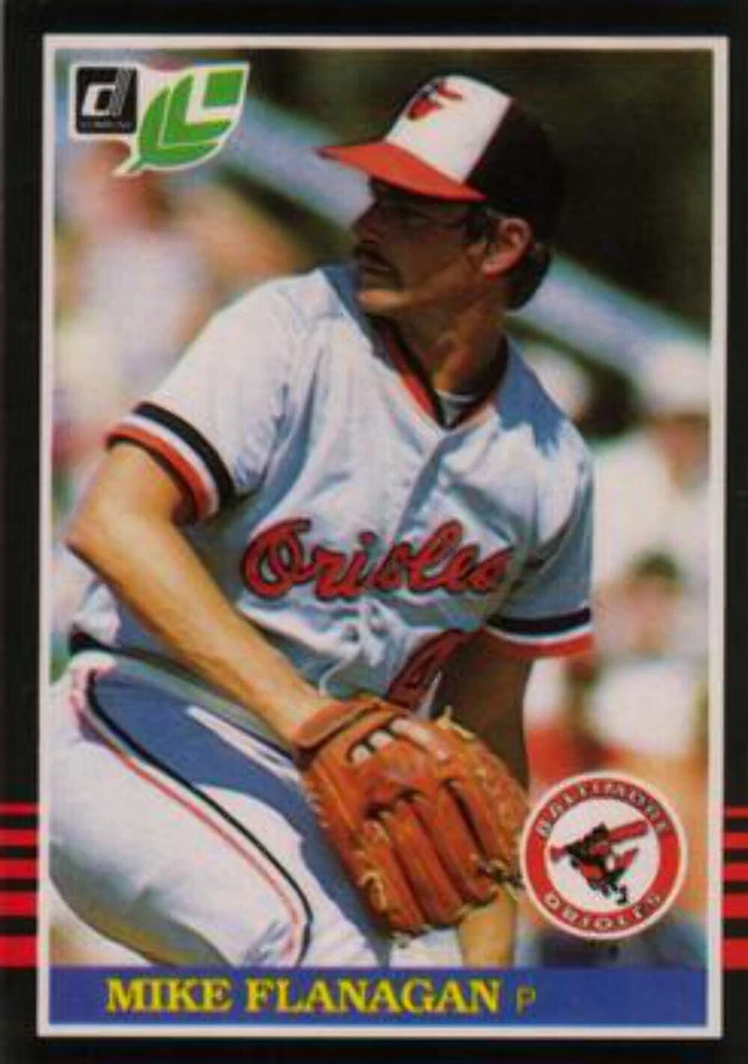 #175 Mike Flanagan - Baltimore Orioles - 1985 Leaf Baseball - Image 1 of 1