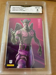 FALLEN LOVE RANGER (GLOW) 2020 PANINI FORTNITE RELOADED LEGENDARY # 260 GRADED 8 - Picture 1 of 2
