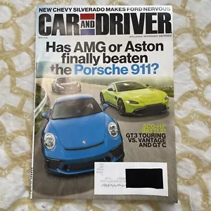 Car and Driver Nov. 2018, Has AMG or Aston finally beaten the Porsche 911? - Bild 1 von 2