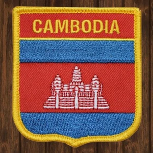 Cambodia Embroidered Patch — Iron On - Picture 1 of 1