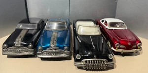 Konvolut 4 x Auto Blechspielzeug 1:18 Herstellungsjahr unbekannt aus Sammlung !! - Bild 1 von 17
