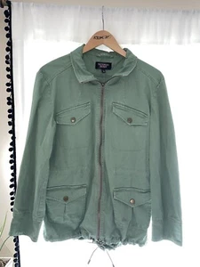 CHAQUETA UTILITARIA VICTORIA'S SECRET CARGO MUJER M VERDE MEDIO OTOÑO CHAQUETA ABRIGO - Imagen 1 de 6