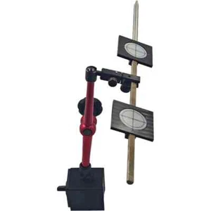 RT107 Umschaltbar Magnetisch Reflektierend Ziel Magnetfuß Halter Ständer Werkzeug - Bild 1 von 6