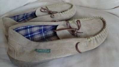 Zapatillas Hombre Nuevas Sin Caja, Territorio del Noroeste Beige Gamuza, Talla 12 Foto 1 de 3