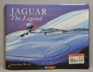 Jaguar The Legend by Jonathan Wood Hardbound - Picture 1 of 3