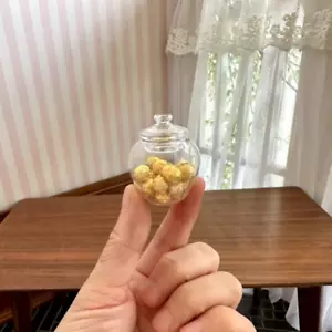 21 Stück Maßstab 1:12 Puppenhaus Miniatur Schokoladen-Bonbonjar Essen Glaswaren - Bild 1 von 15