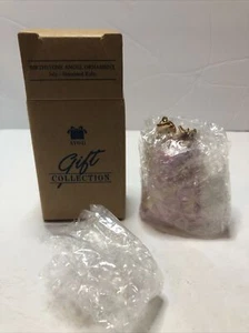 JULY - 1995 AVON Birthstone Angel Ornament Simulated Ruby Vintage Gift - Picture 1 of 6