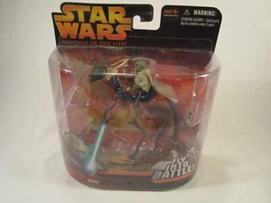 STAR WARS Revenge of the Sith YODA FLY INTO BATTLE 2005 Action Figure [Y18A2] - Picture 1 of 3