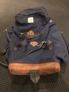 Vtg 70s 80s Sierra Designs Backpack Camp Hiking Leather The North Face - Picture 1 of 9