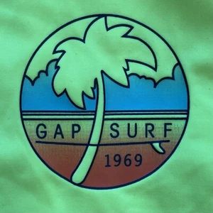 Vintage Gap Kids Surf XL Graphic Swim Short Sleeve Rash Guard - Picture 1 of 7