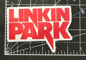 Linkin Park Red Word Alternative Rock Metal Band Logo Vinyl Decal Sticker Bomb - Picture 1 of 5