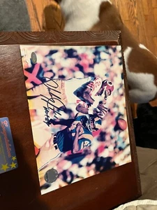 Autógrafo 8x10 de Charley Taylor y Chris Hanburger de los Washington Redskins Salón de la fama - Imagen 1 de 12