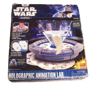 RARE Uncle Milton HOLOGRAPHIC Star Wars Animation Labs 2010 - Picture 1 of 6