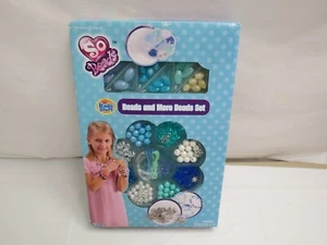 NUEVO JUEGO DE CUENTAS Y MÁS CUENTAS NIÑOS JOYERÍA ARTESANÍA JUEGO PULSERAS COLLARES DIJES - Imagen 1 de 3