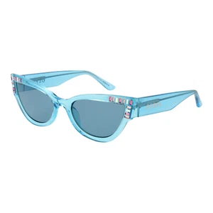 Guess Sunglasses Women Turquoise Cat Eye Blue Lenses GU7901 89V 54mm - Picture 1 of 3